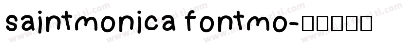 saintmonica fontmo字体转换